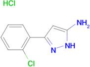 5-(2-Chloro-phenyl)-2H-pyrazol-3-ylamine; hydrochloride