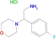 2-(4-Fluoro-phenyl)-2-morpholin-4-yl-ethylamine; hydrochloride