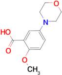 2-Methoxy-5-morpholin-4-yl-benzoic acid