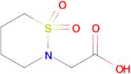 (1,1-Dioxo-1,6-[1,2]thiazinan-2-yl)-acetic acid