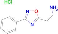 2-(3-Phenyl-[1,2,4]oxadiazol-5-yl)-ethylamine; hydrochloride