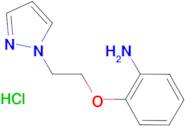 2-(2-Pyrazol-1-yl-ethoxy)-phenylamine; hydrochloride