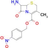 7-AMINO-3-METHYL-8-OXO-5-THIA-1-AZA-BICYCLO[4.2.0]OCT-2-ENE-2-CARBOXYLIC ACID 4-NITRO-BENZYL ESTER