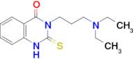 3-(3-DIETHYLAMINO-PROPYL)-2-THIOXO-2,3-DIHYDRO-1H-QUINAZOLIN-4-ONE