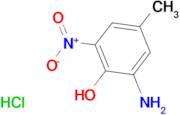 2-AMINO-4-METHYL-6-NITRO-PHENOL, HYDROCHLORIDE