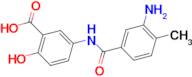 5-(3-AMINO-4-METHYL-BENZOYLAMINO)-2-HYDROXY-BENZOIC ACID