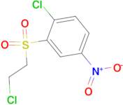 1-CHLORO-2-(2-CHLORO-ETHANESULFONYL)-4-NITRO-BENZENE