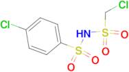 4-Chloro-N-[(chloromethyl)sulfonyl]benzenesulfonamide