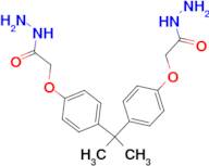 (4-[1-(4-HYDRAZINOCARBONYLMETHOXY-PHENYL)-1-METHYL-ETHYL]-PHENOXY)-ACETIC ACID HYDRAZIDE