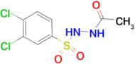 1-ACETYL-2-(3,4-DICHLOROPHENYLSULFONYL)HYDRAZINE