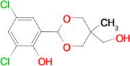 2,4-DICHLORO-6-(5-HYDROXYMETHYL-5-METHYL-[1,3]DIOXAN-2-YL)-PHENOL