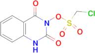 CHLORO-METHANESULFONIC ACID 2,4-DIOXO-1,4-DIHYDRO-2H-QUINAZOLIN-3-YL ESTER