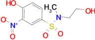 4-HYDROXY-N-(2-HYDROXY-ETHYL)-N-METHYL-3-NITRO-BENZENESULFONAMIDE