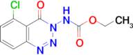 (5-CHLORO-4-OXO-4H-BENZO[D][1,2,3]TRIAZIN-3-YL)-CARBAMIC ACID ETHYL ESTER