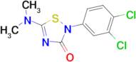 2-(3,4-DICHLORO-PHENYL)-5-DIMETHYLAMINO-[1,2,4]THIADIAZOL-3-ONE