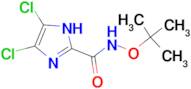 4,5-DICHLORO-1H-IMIDAZOLE-2-CARBOXYLIC ACID TERT-BUTOXY-AMIDE