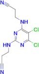 3-[4,5-DICHLORO-6-(2-CYANO-ETHYLAMINO)-PYRIMIDIN-2-YLAMINO]-PROPIONITRILE