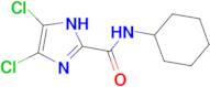4,5-DICHLORO-1H-IMIDAZOLE-2-CARBOXYLIC ACID CYCLOHEXYLAMIDE