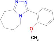 3-(2-METHOXY-PHENYL)-6,7,8,9-TETRAHYDRO-5H-[1,2,4]TRIAZOLO[4,3-A]AZEPINE