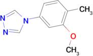 4-(3-METHOXY-4-METHYL-PHENYL)-4H-[1,2,4]TRIAZOLE