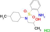 2-AMINO-N-(2-HYDROXY-PROPYL)-N-(4-METHYL-CYCLOHEXYL)-BENZENESULFONAMIDE, HYDROCHLORIDE