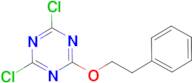 2,4-DICHLORO-6-PHENETHYLOXY-[1,3,5]TRIAZINE