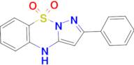 2-PHENYL-4H-9-THIA-1,4,9A-TRIAZA-CYCLOPENTA[B]NAPHTHALENE 9,9-DIOXIDE