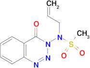 N-ALLYL-N-(4-OXO-4H-BENZO[D][1,2,3]TRIAZIN-3-YL)-METHANESULFONAMIDE