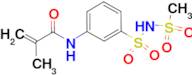 METHANESULFONYL-(3-METHACRYLOYLAMIDOBENZENESULFONYL)AMINE