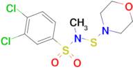 3,4-DICHLORO-N-METHYL-N-(MORPHOLIN-4-YLSULFANYL)-BENZENESULFONAMIDE