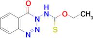 (4-OXO-4H-BENZO[D][1,2,3]TRIAZIN-3-YL)-THIOCARBAMIC ACID O-ETHYL ESTER