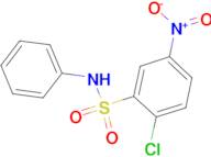 2-CHLORO-5-NITRO-N-PHENYL-BENZENESULFONAMIDE