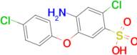 4-AMINO-2-CHLORO-5-(4-CHLORO-PHENOXY)-BENZENESULFONIC ACID