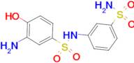 3-AMINO-4-HYDROXY-N-(3-SULFAMOYL-PHENYL)-BENZENESULFONAMIDE