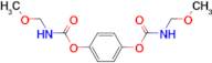 METHOXYMETHYL-CARBAMIC ACID 4-METHOXYMETHYLCARBAMOYLOXY-PHENYL ESTER