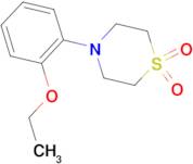 4-(2-ETHOXY-PHENYL)-THIOMORPHOLINE 1,1-DIOXIDE