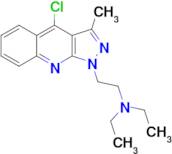 [2-(4-CHLORO-3-METHYL-PYRAZOLO[3,4-B]QUINOLIN-1-YL)-ETHYL]-DIETHYL-AMINE