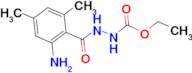 N'-(2-AMINO-4,6-DIMETHYL-BENZOYL)-HYDRAZINECARBOXYLIC ACID ETHYL ESTER