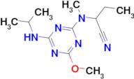2-[(4-ISOPROPYLAMINO-6-METHOXY-[1,3,5]TRIAZIN-2-YL)-METHYL-AMINO]-BUTYRONITRILE