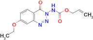 (7-ETHOXY-4-OXO-4H-BENZO[D][1,2,3]TRIAZIN-3-YL)-CARBAMIC ACID ALLYL ESTER