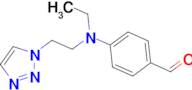 4-{[2-(1H-1,2,3-Triazol-1-yl)ethyl](ethyl)amino}benzaldehyde