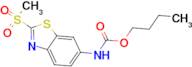 (2-METHANESULFONYL-BENZOTHIAZOL-6-YL)-CARBAMIC ACID BUTYL ESTER