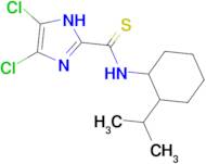 4,5-DICHLORO-1H-IMIDAZOLE-2-CARBOTHIOIC ACID (2-ISOPROPYL-CYCLOHEXYL)-AMIDE