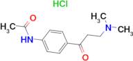 N-[4-(3-DIMETHYLAMINO-PROPIONYL)-PHENYL]-ACETAMIDE, HYDROCHLORIDE