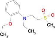 (2-ETHOXY-PHENYL)-ETHYL-(2-METHANESULFONYL-ETHYL)-AMINE