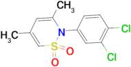 2-(3,4-DICHLORO-PHENYL)-3,5-DIMETHYL-2H-[1,2]THIAZINE 1,1-DIOXIDE