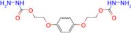 HYDRAZINECARBOXYLIC ACID 2-[4-(2-HYDRAZINOCARBONYLOXY-ETHOXY)-PHENOXY]-ETHYL ESTER