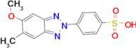 4-(5-METHOXY-6-METHYL-BENZOTRIAZOL-2-YL)-BENZENESULFONIC ACID