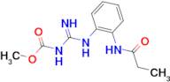 1-METHYLOXYCARBONYL-3-(2-PROPIONAMIDOPHENYL)GUANIDINE