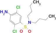 4-AMINO-N,N-DIBUTYL-2,5-DICHLORO-BENZENESULFONAMIDE